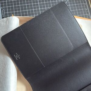 Louis Vuitton Desk Agenda Cover A5 insert size, Damier Black